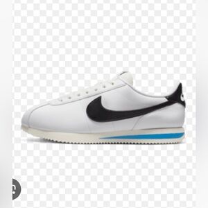 NIKE Cortez NWT White Black Blue Sail Men’s 8.5